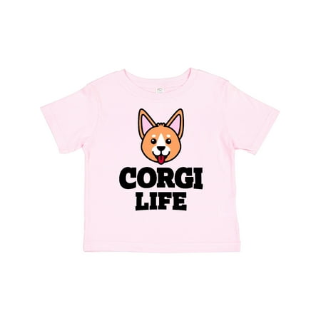 

Inktastic Corgi Life Gift Toddler Boy or Toddler Girl T-Shirt