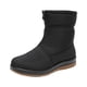thumbnail image 1 of NECHOLOGY Botas Mujer Zapatos Botines mujer Botas de nieve cálidas para mujer, botas planas, zapatos informales, suela a la , botas para mujer, zapatos, botas antiesquí para el suelo (Black, 7), 1 of 7