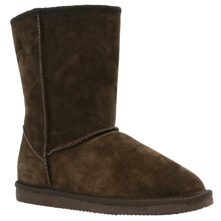 

Lamo Sheepskin P909W-CHC-6 Womens Classic 9 in. Boot Chocolate - Size 6