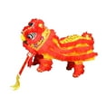 thumbnail image 5 of Dualoai Chinese New Year Marionette Lion Toy, Spring Festival Decor Toy w/ Strings & Rod Yellow Red, 5 of 9
