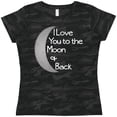 thumbnail image 3 of Inktastic I Love You to the Moon & Back. Women's T-Shirt, 3 of 5