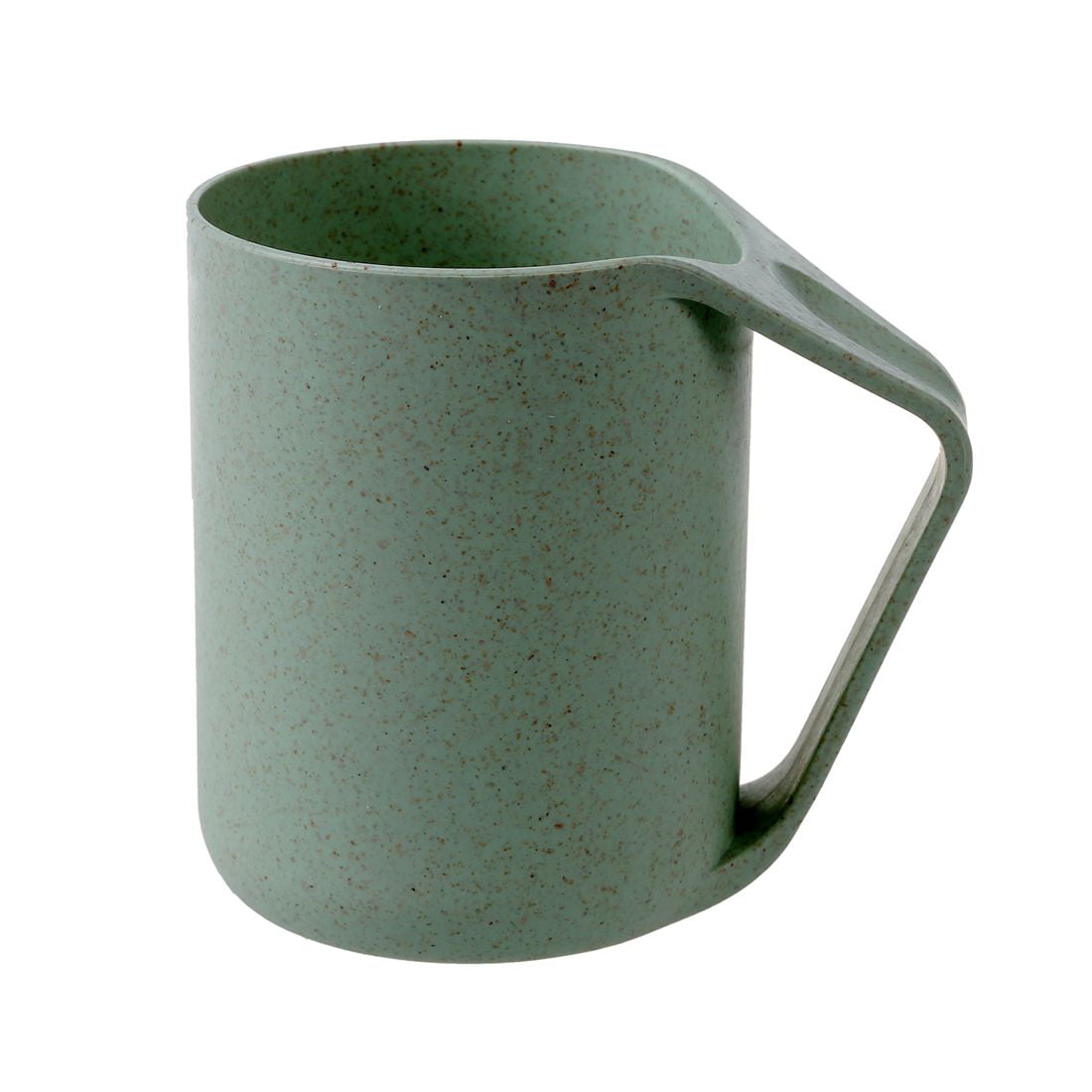 Food Grage PP Plastic Break-resistant Creative Coffee Mug Cup Wheat Straw 