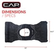 thumbnail image 5 of CAP Barbell Unisex 20 lb Walking and Running Weighted Vest, Easily Adjustable from 1 - 20 lbs, 5 of 9