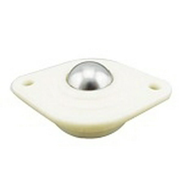 22 lbs Load Capacity Nylon Ball Transfer Unit, POM Plastic Transfer