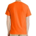 thumbnail image 5 of Hanes Workwear Pocket T-Shirt, X-Temp Cooling, Men’s Basic Work Tee, Safety Orange, M, 5 of 5