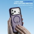 thumbnail image 5 of Phone Case Compatible with iPhone 17 Pro, [Compatible with MagSafe] Stable Camera Stand Magnetic Kickstand Anti-fall Multi-layer Protection for iPhone 17 Pro, F, 5 of 9