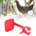 thumbnail image 2 of Vasos colgantes para bebederos de tetina de pollo, herramienta de bebedero para granja, 20 piezas, 2 of 10