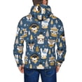 thumbnail image 5 of Zip Up Hoodies for Men - Winter Animal Friends Long Sleeve Comfrt Men'S Fashion Hoodies & Sweatshirts, Jackets for Men Hoodies Pullover Clothing Clothes with Pouch, 5 of 5