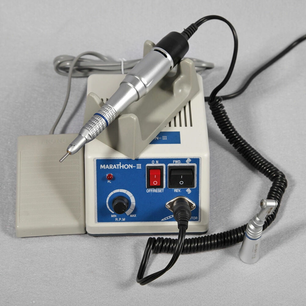 Dental Micromotor With Straight And Contra Handpiece : :  Industrial & Scientific