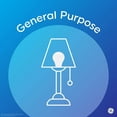 thumbnail image 6 of GE Classic A19 LED Light Bulbs, General Purpose Bulbs, 60 Watt Replacement, Daylight (4 Pack), 6 of 9