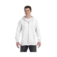 thumbnail image 1 of Hanes Men's Light Steel Full-Zipper Hoodie, Style F280, 1 of 1