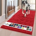 thumbnail image 1 of Muddy Mat® AS-SEEN-ON-TV Tapete para puerta y alfombra para mascotas de microfibra altamente absorbente, área lavable gruesa antideslizante y tapete de baño de chenilla suave para cocina, baño, dormit, 1 of 5