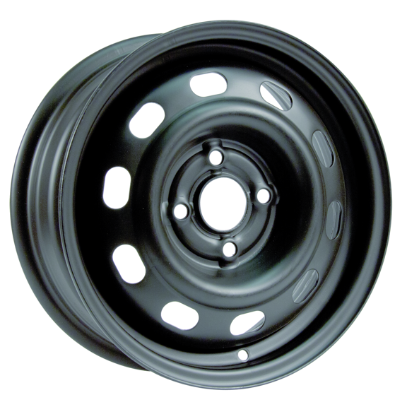 14x5.5 RTX Black Steel Wheel 4x100 (45mm)