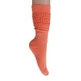 thumbnail image 5 of Slouchy Socks for Women Pack 3 Pairs Cotton Shoe Size 5 to 10 - Peach, 5 of 11