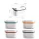 thumbnail image 3 of Almacenamiento De Plástico Cestas Organizadoras Huecas Con Asa Para El Hogar Cocina Baño Cateissary HA040009-04, 3 of 6