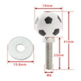 thumbnail image 2 of 2x Motorcycle Bike Plastic Soccer License Plate Bolt On Screw On Frame Nut, 2 of 8