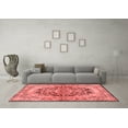 thumbnail image 3 of Ahgly Company Indoor Square Persian Red Traditional Area Rugs, 7' Square, 3 of 4
