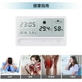 thumbnail image 3 of Amdohai LCD Digital Thermometer Hygrometer Indoor Outdoor Temperature Humidity Meter Measurement Tool With Calendar Alarm Clock Weather Forecast Function, 3 of 8