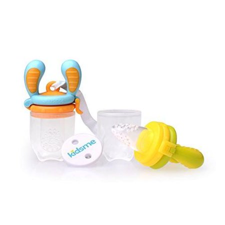 Kidsme Food Feeder Double Pack With Clip Large Size Walmart Com