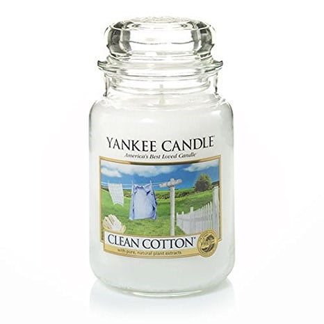 Yankee Candle Cotton Candy Lot of Two Large 22 oz. 