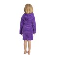thumbnail image 1 of Elowel Robe de Nuit en Polaire à Capuche pour Garçons et Filles Violette Taille 10Y, 1 of 26