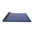 thumbnail image 2 of Ahgly Company Indoor Round Abstract Blue Contemporary Area Rugs, 4' Round, 2 of 4