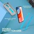 thumbnail image 6 of FITO For Moto G Play 2021 Case, Phone Case with Screen Protector and Kickstand (Blue), 6 of 6