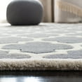 thumbnail image 4 of SAFAVIEH Chatham Freddy Geometric Wool Area Rug, Dark Gray/Ivory, 10' x 14', 4 of 10