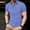 Blue, variant on Coorders George Men's Turndown Collar Shirts, Men’s & Big Men’s Stretch Polo, Blue, L