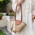 thumbnail image 3 of Bolso Hobo Elegante Bolsos Mano para Mujer Tejidos Paja Viajes Al Aire Libre, 3 of 9