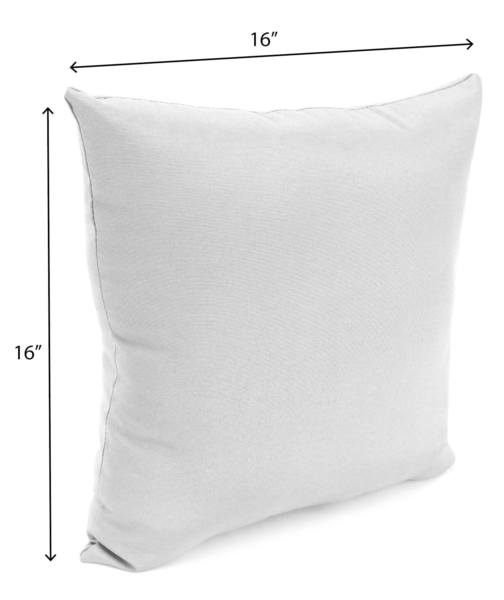 Jordan Manufacturing 16" x 16" Luau Breeze Green Tropical Square Outdoor Throw Pillows (2 Pack)