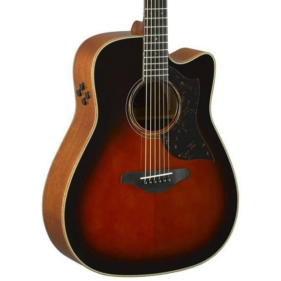 Yamaha A-Series A3M Dreadnought Cutaway Acoustic-Electric Guitar Tobacco Brown Sunburst