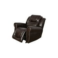 thumbnail image 3 of MAYEERTY Recliner Chair, Breathable Leather Reclining Chair with Adjustable Backrest for Living Room, Espresso, 3 of 7