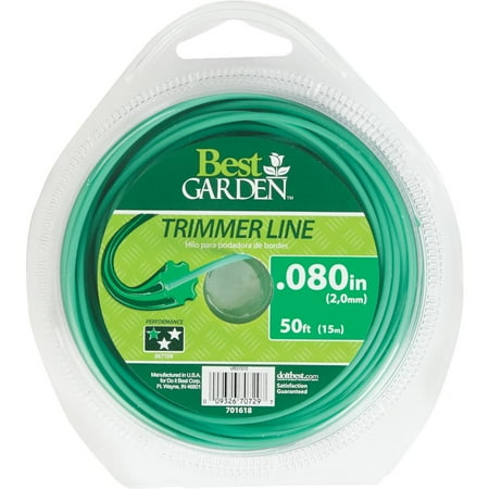 Shakespeare Mono .080 50' Round Line 16249 (The Best Trimmer Line To Use)