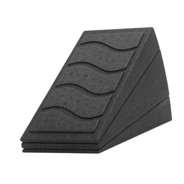 Equipo de entrenamiento con bloque de cuña para sentadillas, tabla inclinada, cojín reposapiés, tabla elástica, cuña de Yoga para gimnasio en casa,
