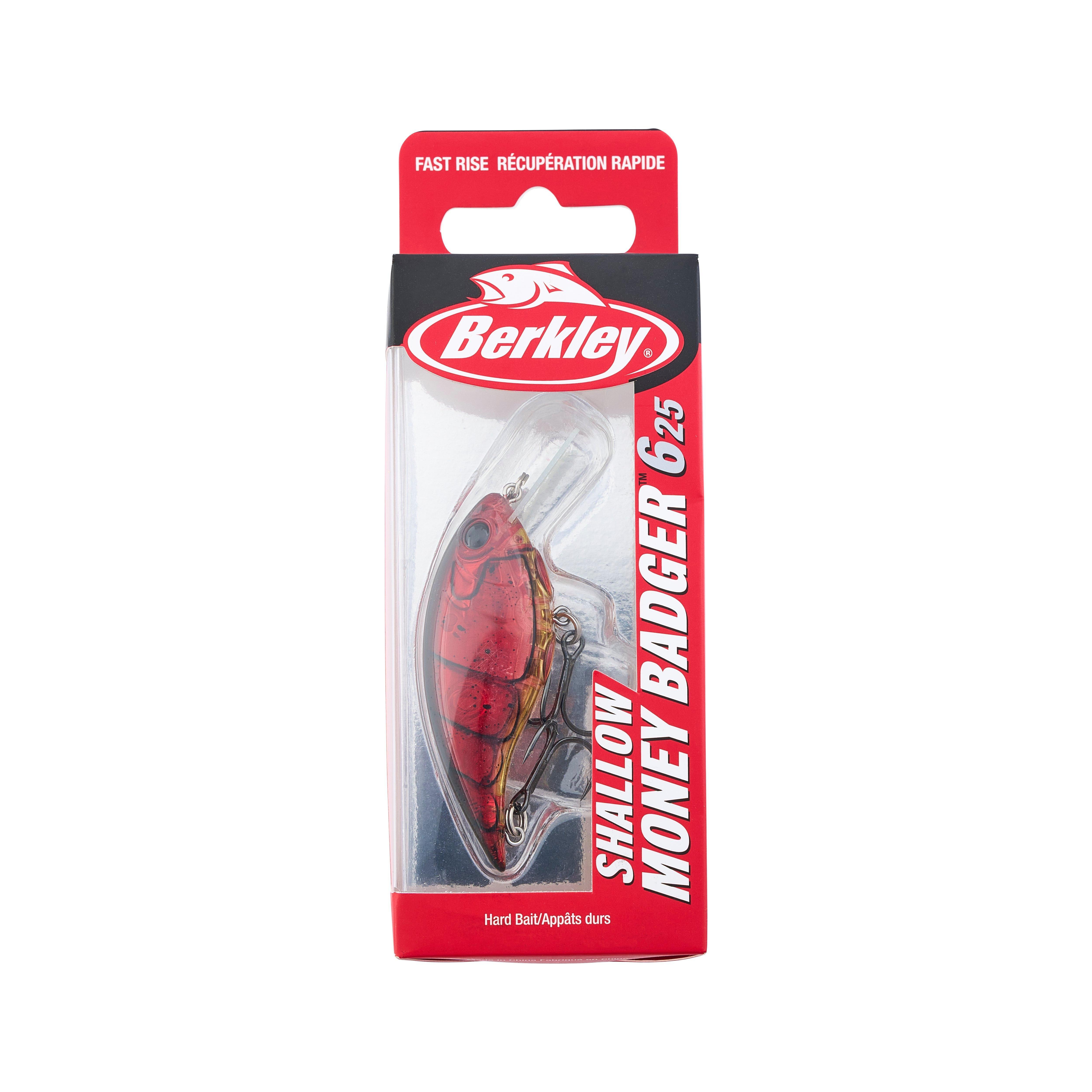 Berkley Shallow Money Badger Fishing Crankbait, 2.6 in, Hybrid Baitfish-Crayfish