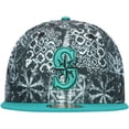 thumbnail image 2 of Men's New Era Black Seattle Mariners Sands 59FIFTY Fitted Hat, 2 of 6