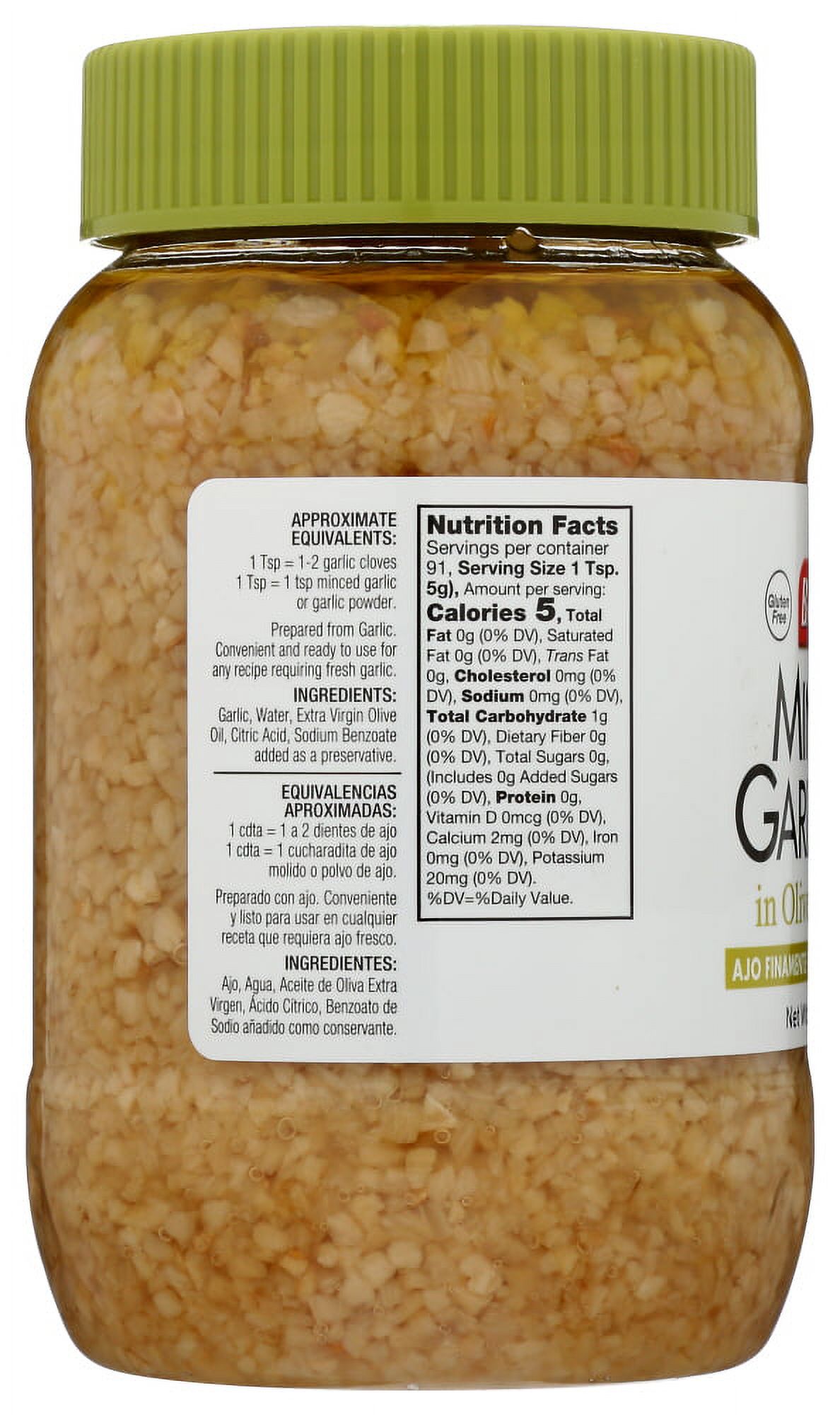 Badia Garlic Minced In Oil 16 OZ (Pack of 12)