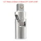 thumbnail image 2 of Eigraketly Adaptador de enchufe de llave de metal, portátil, pulido, brillante, Universal, ajustable, Manual, funda adaptadora de extensión reutilizable Artesanía 1/2 pulgada Eigraketly TO008704-03B, 2 of 6