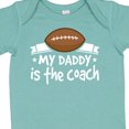 thumbnail image 4 of Inktastic Football My Daddy is the Coach Boys or Girls Baby Bodysuit, 4 of 5