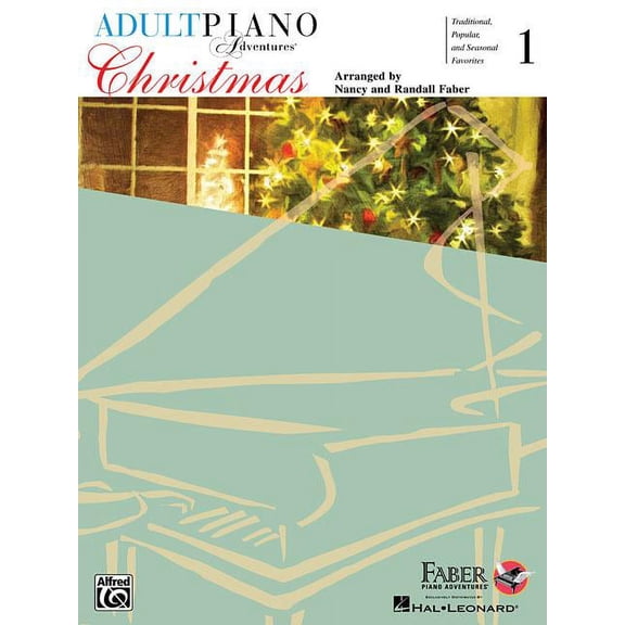 Adult Piano Adventures Christmas - Book 1 (Book/Online Audio) (Paperback)