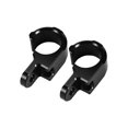 thumbnail image 3 of 2x Motocicleta Sharpla Metal Freno Línea Cable Abrazadera Soporte Negro, 3 of 5