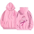 thumbnail image 1 of Chandail à Capuche Imprimé à Manches Longues pour Femmes, Ample, Oversize, Chandail, Blouse, 1 of 5