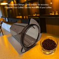 thumbnail image 4 of 51mm Portafilter Dosing Cup, Clear Coffee Dosing Cup 100ml Coffee Powder Feeder Sniffing Mug Thickened PC Anti Static Transparent Coffee Machine Accessory For Portafilter, 4 of 8