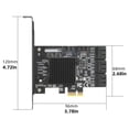thumbnail image 2 of TAPDRA Marvell-Powered PCI-E SATA Card for Accelerating Data Transfer Rates in High-End Computing, 2 of 2