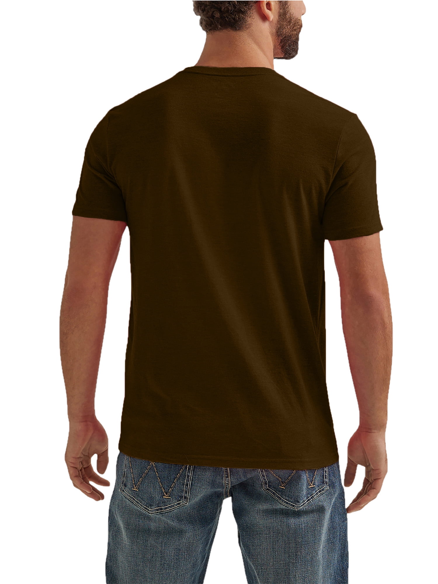 Wrangler Men's Big and Tall Graphic T-Shirt, Big Size up to 6XL and Tall Size up to 5XT