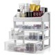 thumbnail image 1 of Makeup Storage with Drawers - Makeup and Cosmetics Storage for Bathroom - Vanity Storage - 3 Drawer Storage Box, 1 of 4