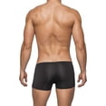 thumbnail image 2 of Pantalones cortos tipo bóxer para hombre, sin costuras, elegantes, con funda transparente negra, 2 of 4