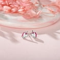 thumbnail image 2 of TINGN Unicorns Gifts for Women Hypoallergenic CZ Silver Unicorn Stud Earrings for Women Jewelry Gifts, 2 of 8