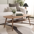 thumbnail image 2 of SAFAVIEH Karou Modern 2 Tier Wood Coffee Table, Oak, 2 of 10